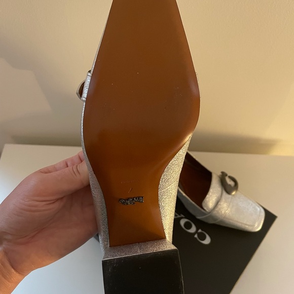 Coach Silver Heels - Picture 2 of 5